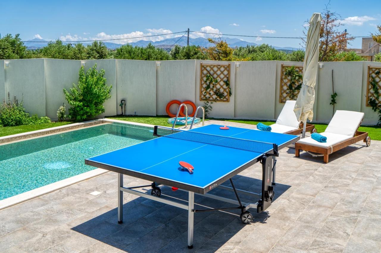5Star Villa Harmony W Heated Pool, Gym, Spa, Sauna Skalanion Exterior foto