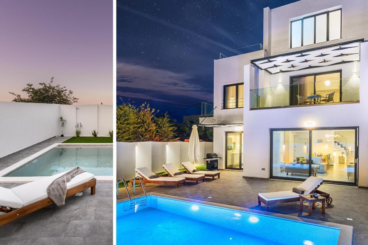 5Star Villa Harmony W Heated Pool, Gym, Spa, Sauna Skalanion Exterior foto