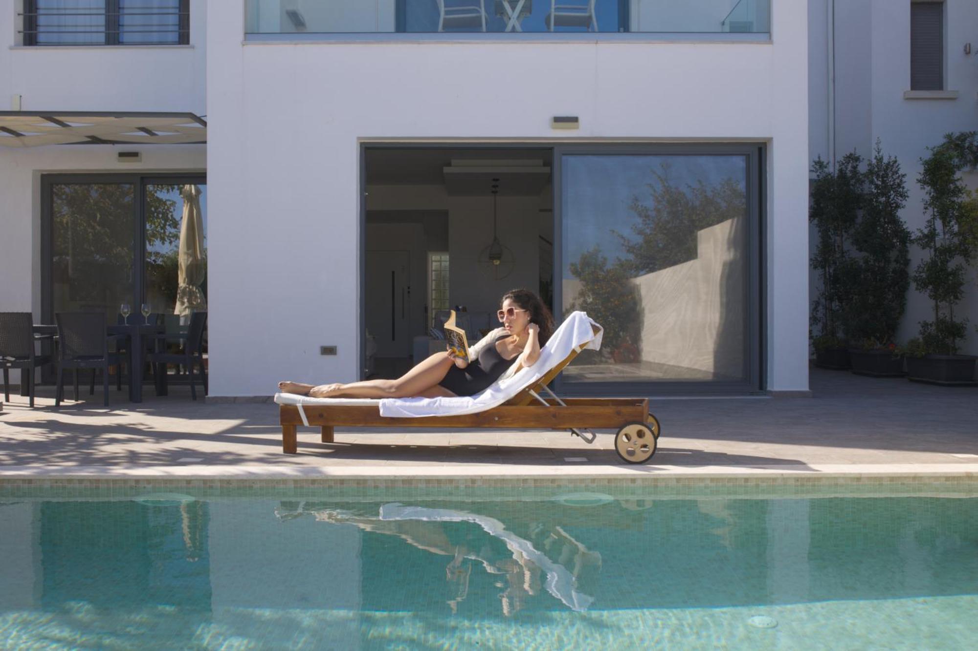 5Star Villa Harmony W Heated Pool, Gym, Spa, Sauna Skalanion Exterior foto